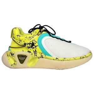 Balmain B Runner Platform Marble Print Sneaker